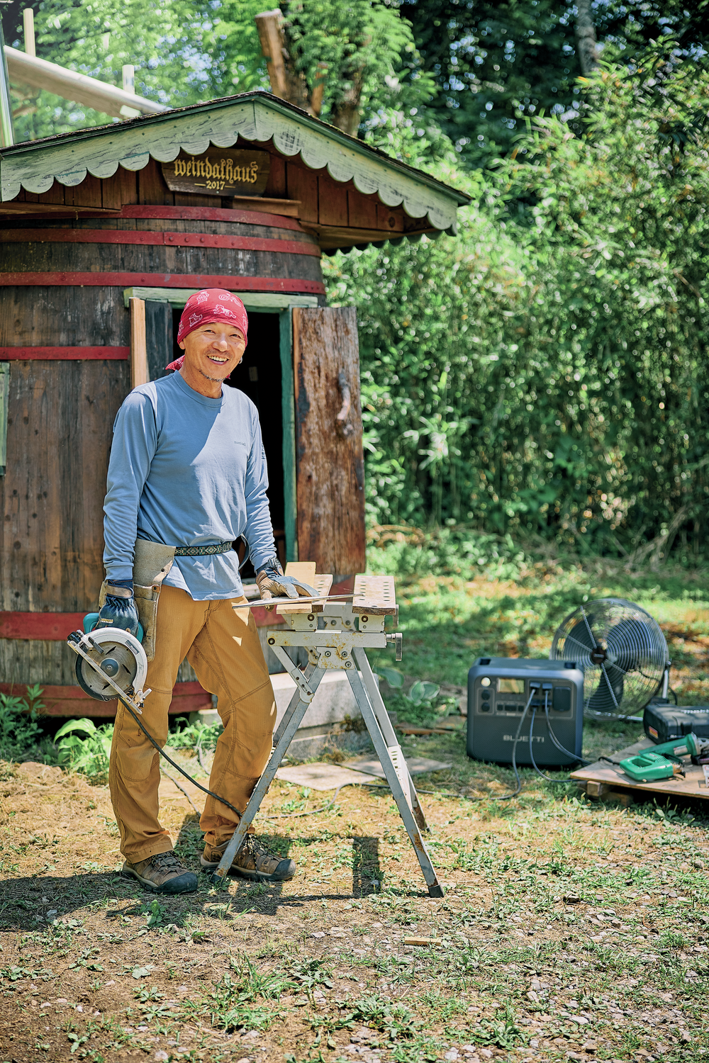 DIY、仕事、防災、プチ旅まで！ アウトドア達人はポタ電をこう使っている