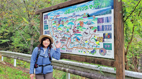松本明子さんが甲州市で山へ！ キャンピングカー事業の活用術も公開
