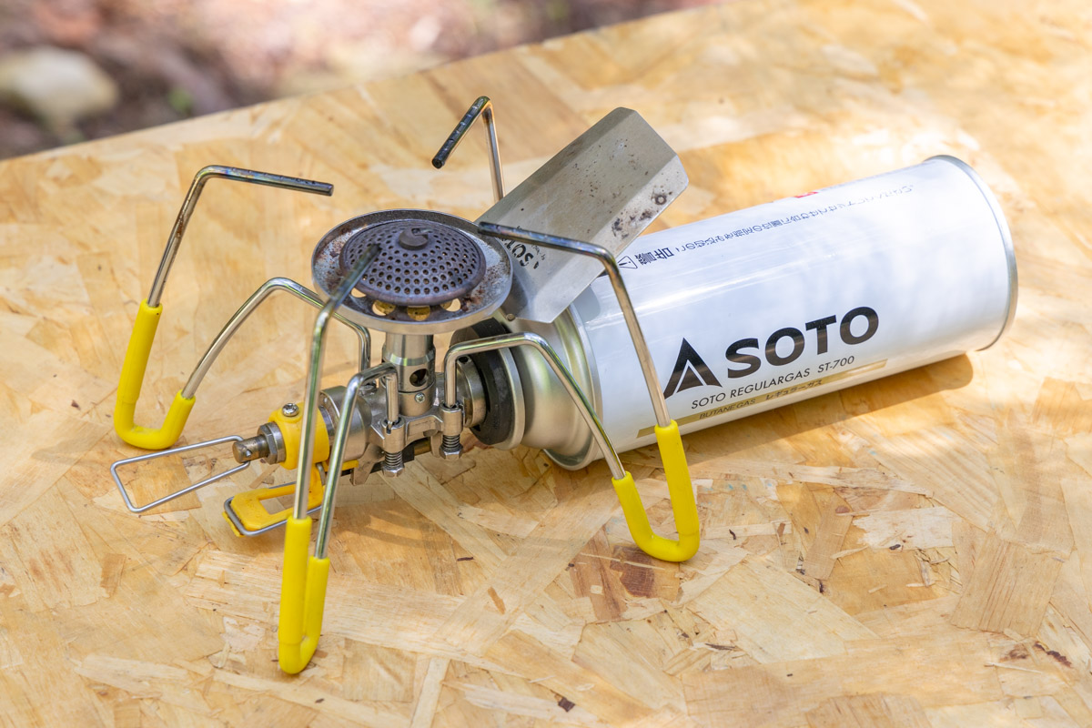 SOTOのシングルバーナー