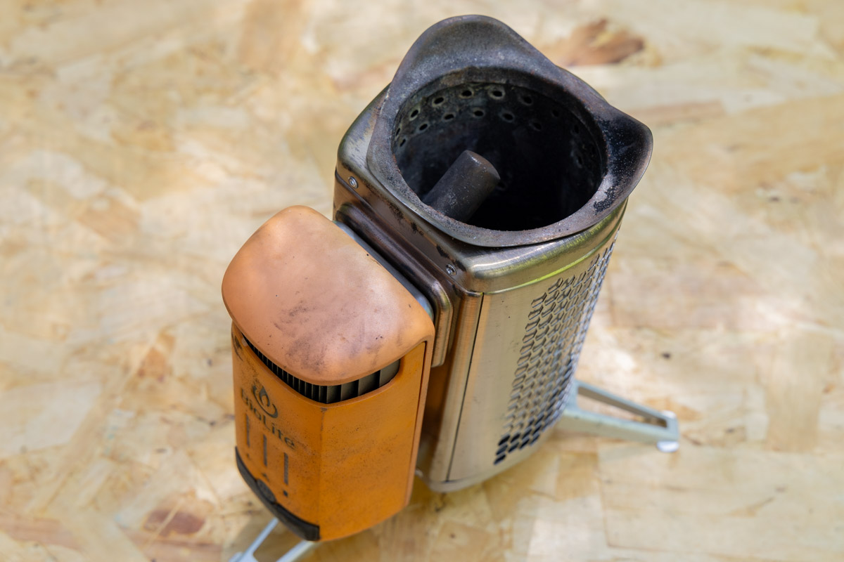 上部から見た外観