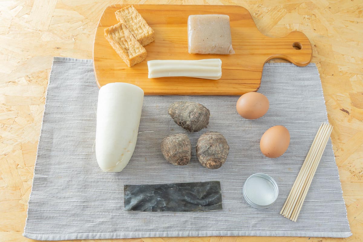 今回使用した材料