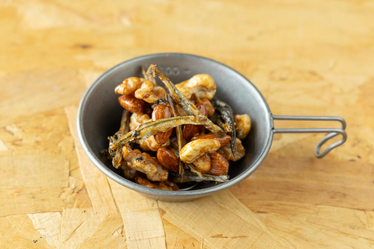 食べるいりことミックスナッツの田作り