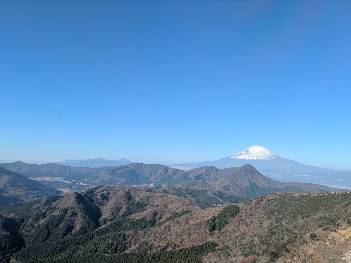明神ヶ岳周辺からの眺望
