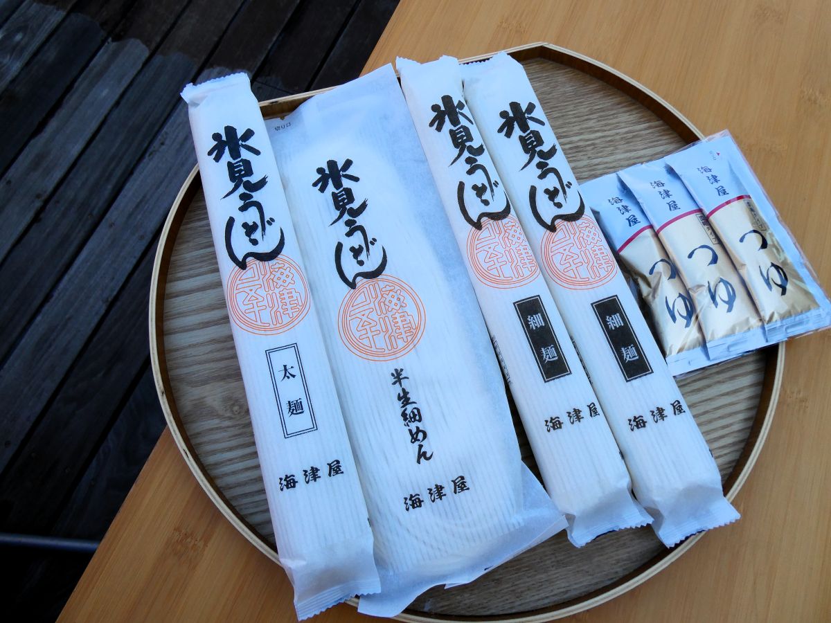 購入した麺とつゆ