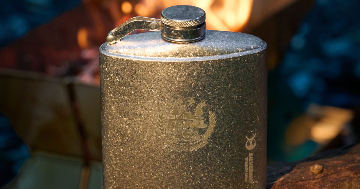 趣味 BE-PAL BE-PAL』45周年記念商品の第一弾は、純チタンを結晶化した「きらきら