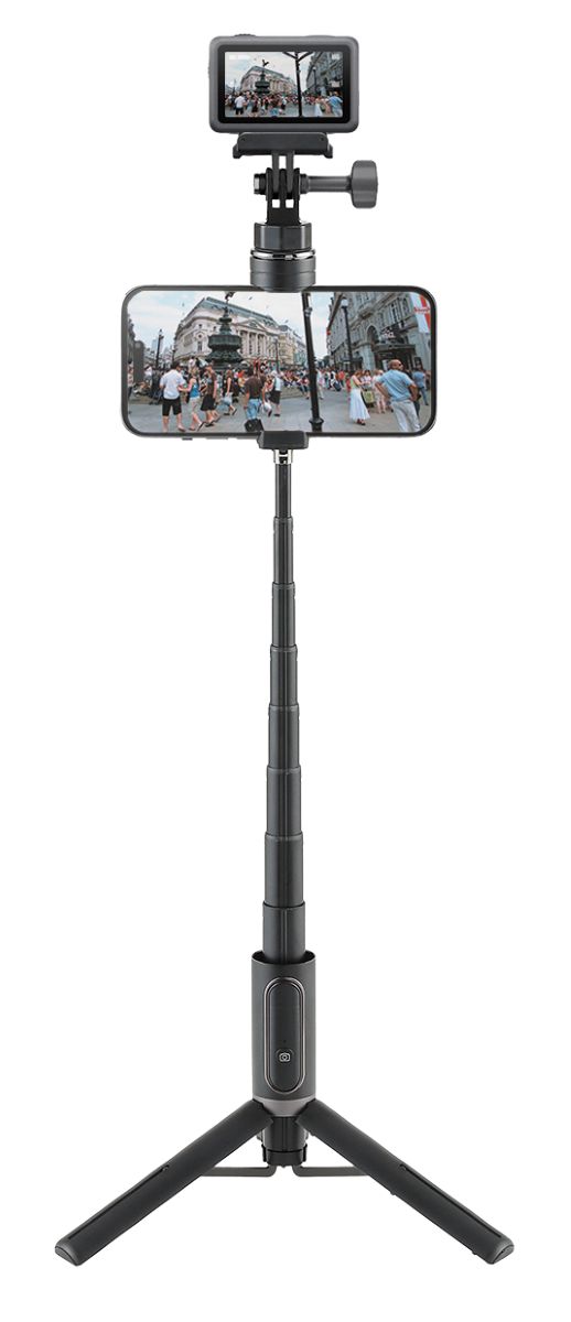 スマホとコンデジを同時に使用