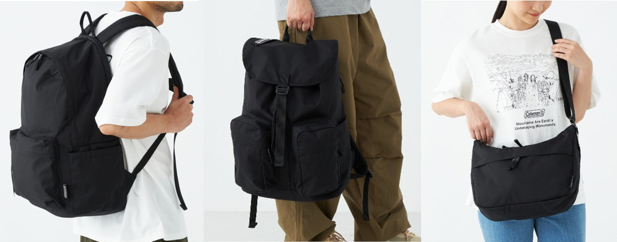 コールマンの定番バックパックに「ユニウォーカー」が登場！ ミニマルで機能的な全９モデルに注目