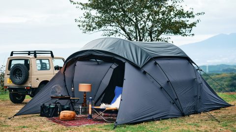 トウキョウクラフトの軽量テント「エフィカ」に新作オプション＆チタン酒器が登場！