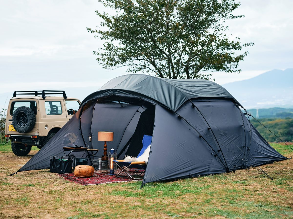 トウキョウクラフトの軽量テント「エフィカ」に新作オプション＆チタン酒器が登場！