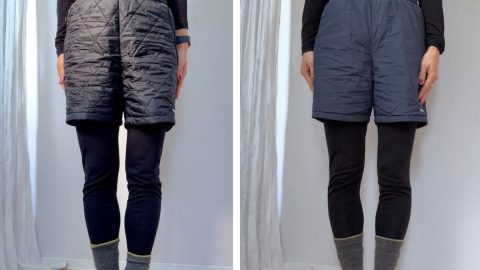 Neo毛糸のパンツ！モンベル「サーマラップショーツ」でポッカポカ