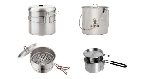 ステンレス製クッカーおすすめ7選！焚き火調理が楽しめる深型や鍋タイプも