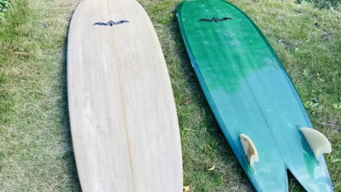 サーフボードのリペアにチャレンジ！新年に大切な道具を“整える”