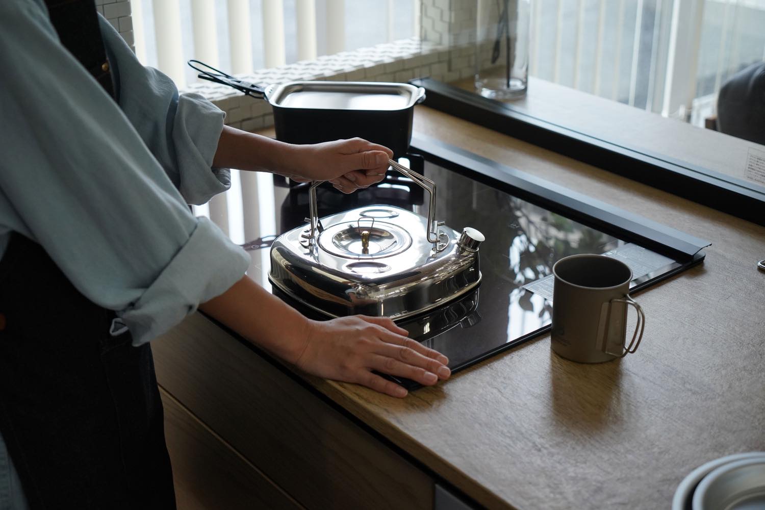 belmont（ベルモント）／ファイヤースクエアケトル1.6L