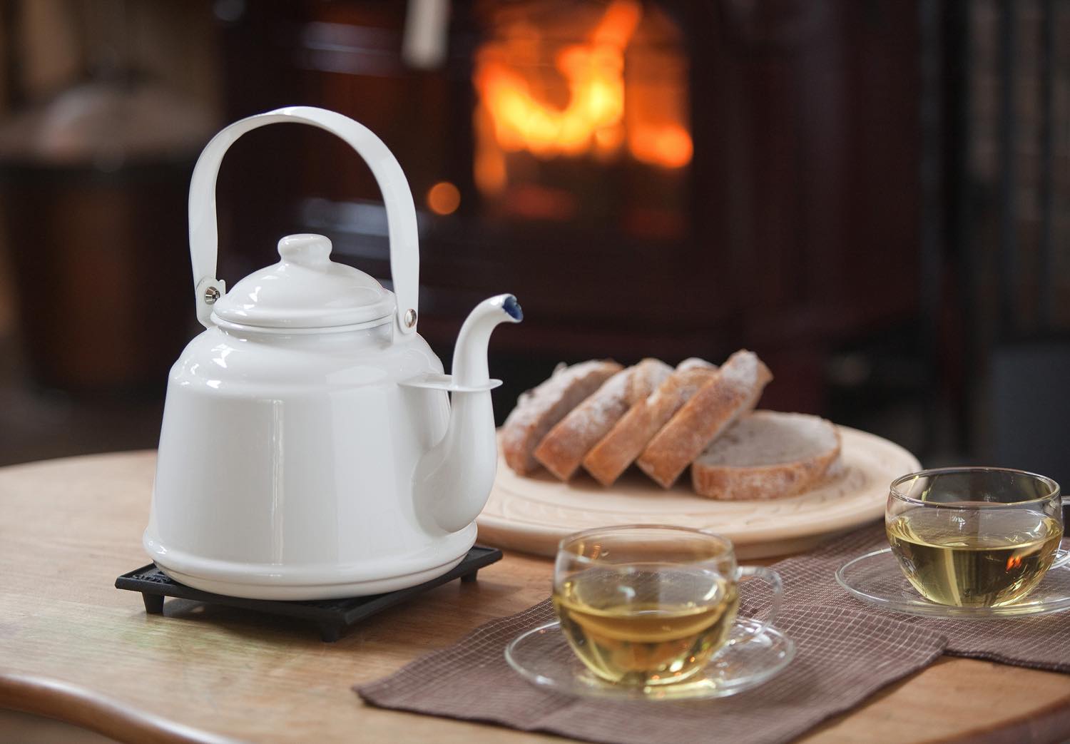 FIRESIDE（ファイヤーサイド）／レトロホーローケトル