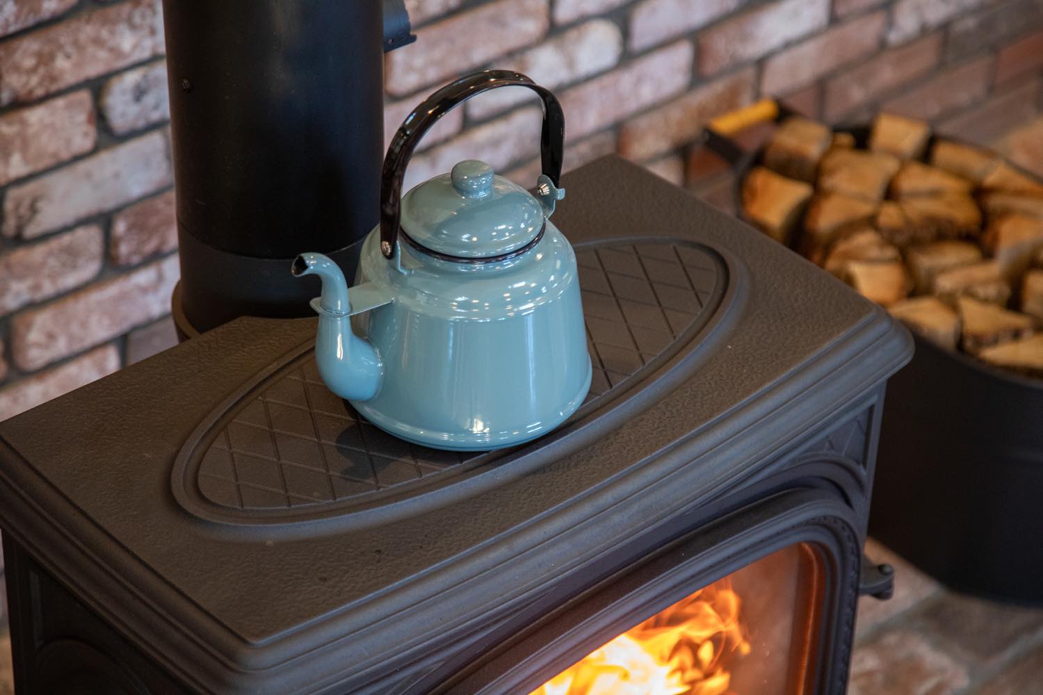 FIRESIDE（ファイヤーサイド）／レトロホーローケトル