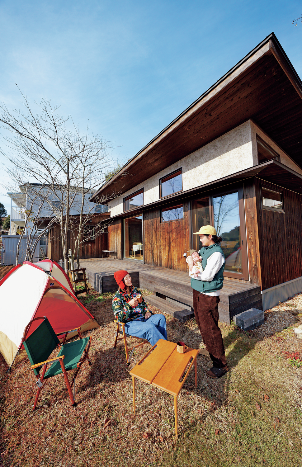 テントの延長線上!? 平屋でナチュラルライフを楽しむファミリーに直撃！