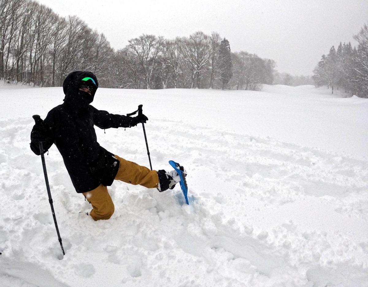 スノーシュー体験