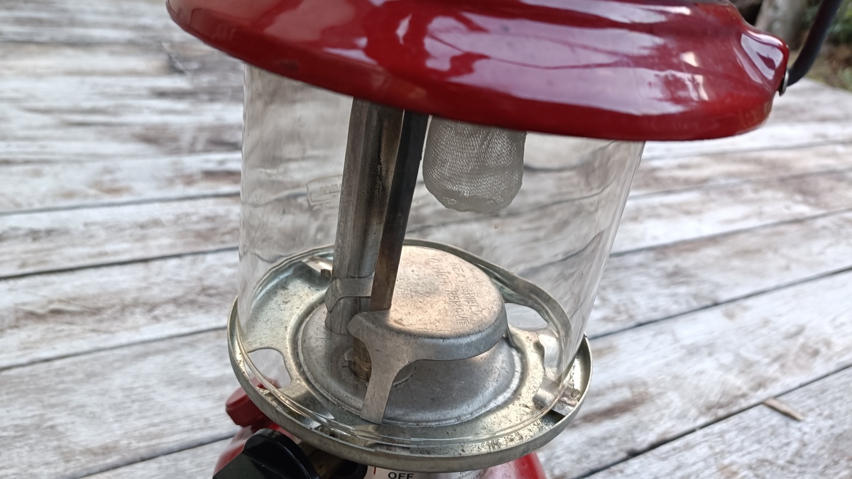 グローブ部分のアップ。