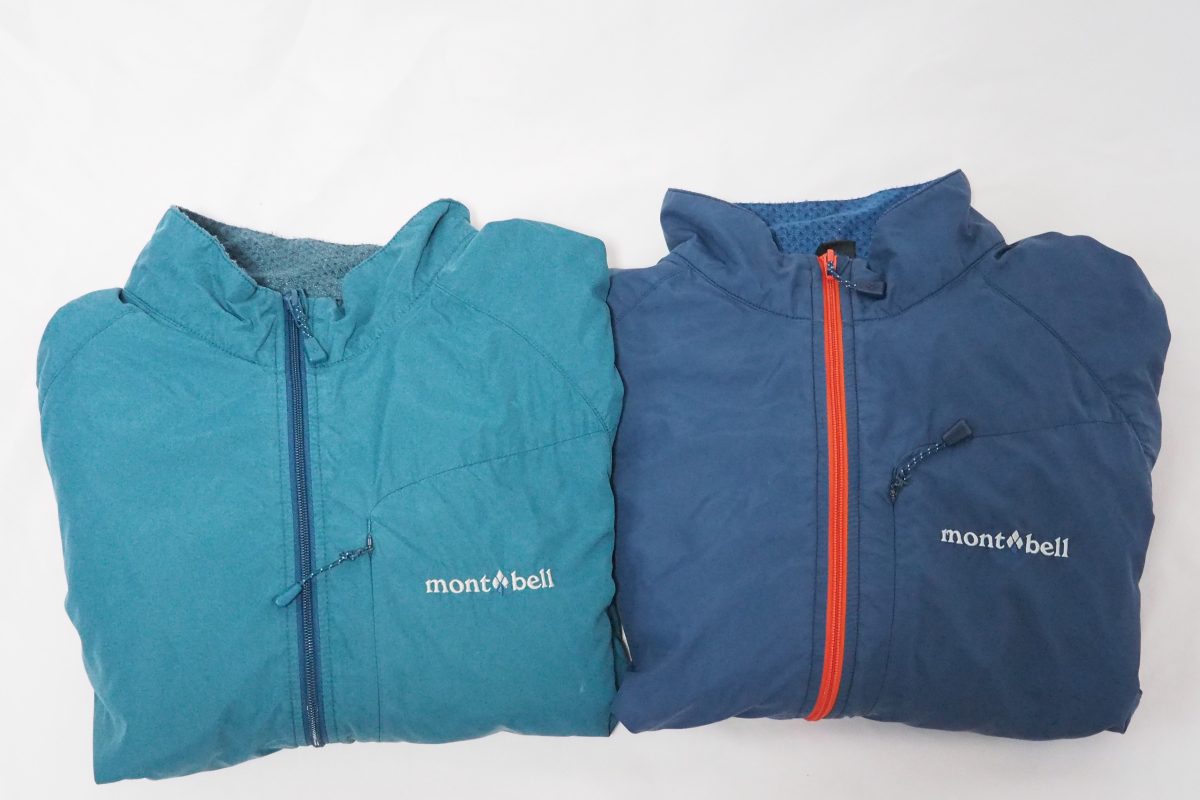 モンベルのライトシェルジャケット