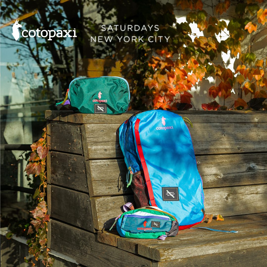 一点ものの配色が魅力。Saturdays NYCとCotopaxiの初コラボによるサステナブルな「Del Día」バッグが出たぞ！