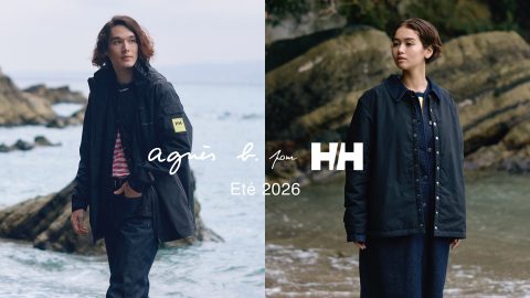 ヘリーハンセン×アニエスベーのコラボ第3弾コレクションが到着！海を想う気持ちと機能性・デザイン性を備えたアイテムだ