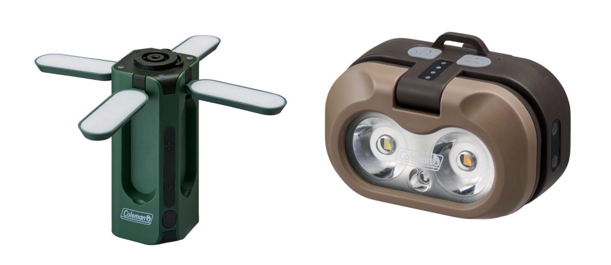 キャンプで頼れるコールマン！新作「コンパクトパネルライト」「ハンズフリーライト」を解説