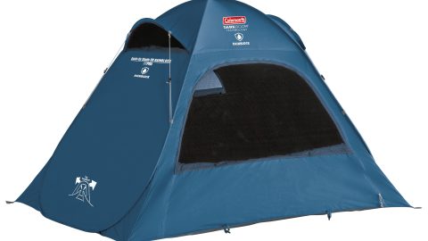 コールマン「クイックアップシェードDR レインブロック」は簡単設営で天候の変化にも対応！