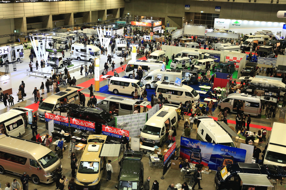 アジア最大級のキャンピングカーイベント開催！ 約400台の展示に加え、多彩なプログラムが待っているぞ