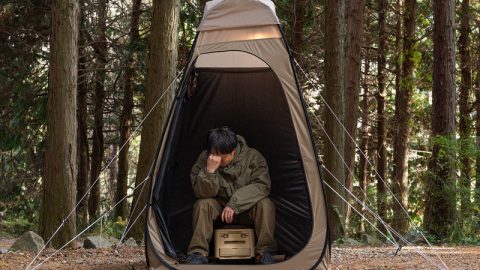 DODの防災士が考案！ソト遊びにも防災にも使えるポータブルトイレ、ポータブルシャワー、ポップアップテントが新登場