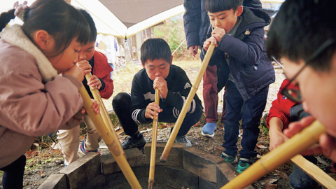 トヨタのSDGs活動～里山の原風景を守る火おこし体験イベント～未来を育む子供たち