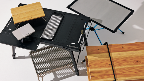 ソロ＆ミニサイズのキャンプテーブル9選！ ギミック満載で使いやすいぞ