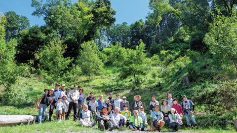 里山再生を通して自然循環を考える「めいすいの里山」とは