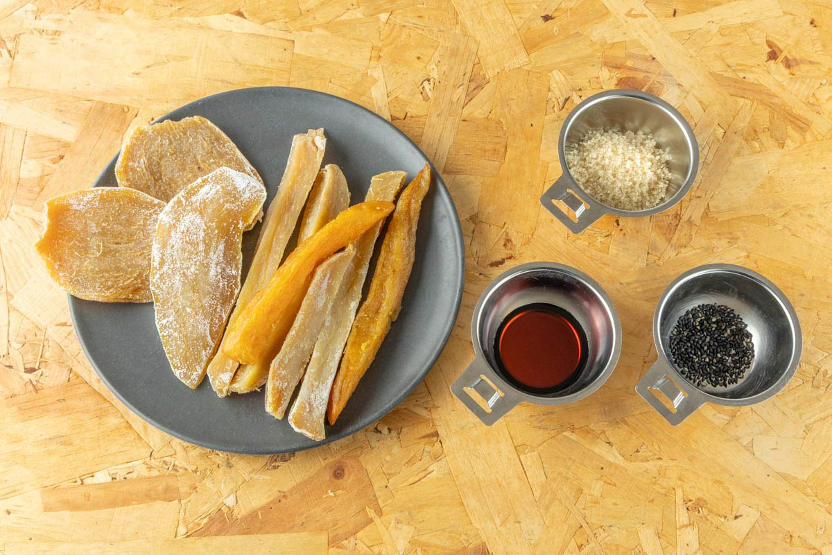 大学芋に使用した材料