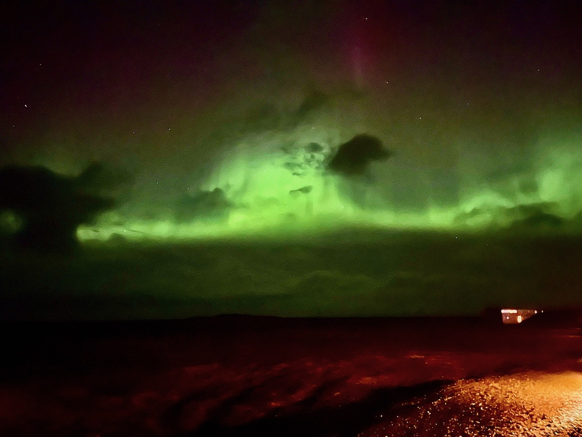 緑のオーロラ