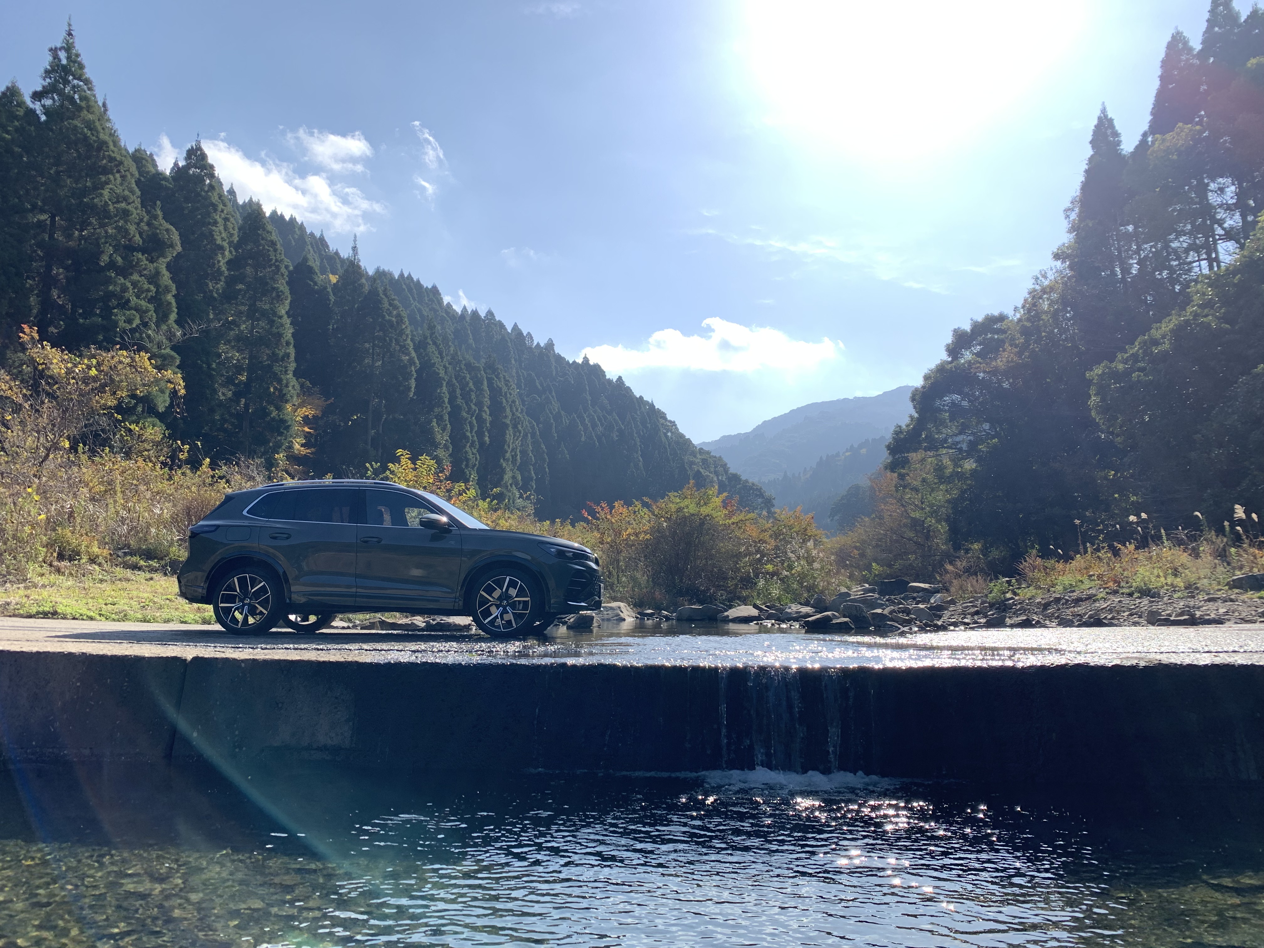 フォルクスワーゲンのSUV、新型「ティグアン」を宮崎で一般道から高速、山道を試乗