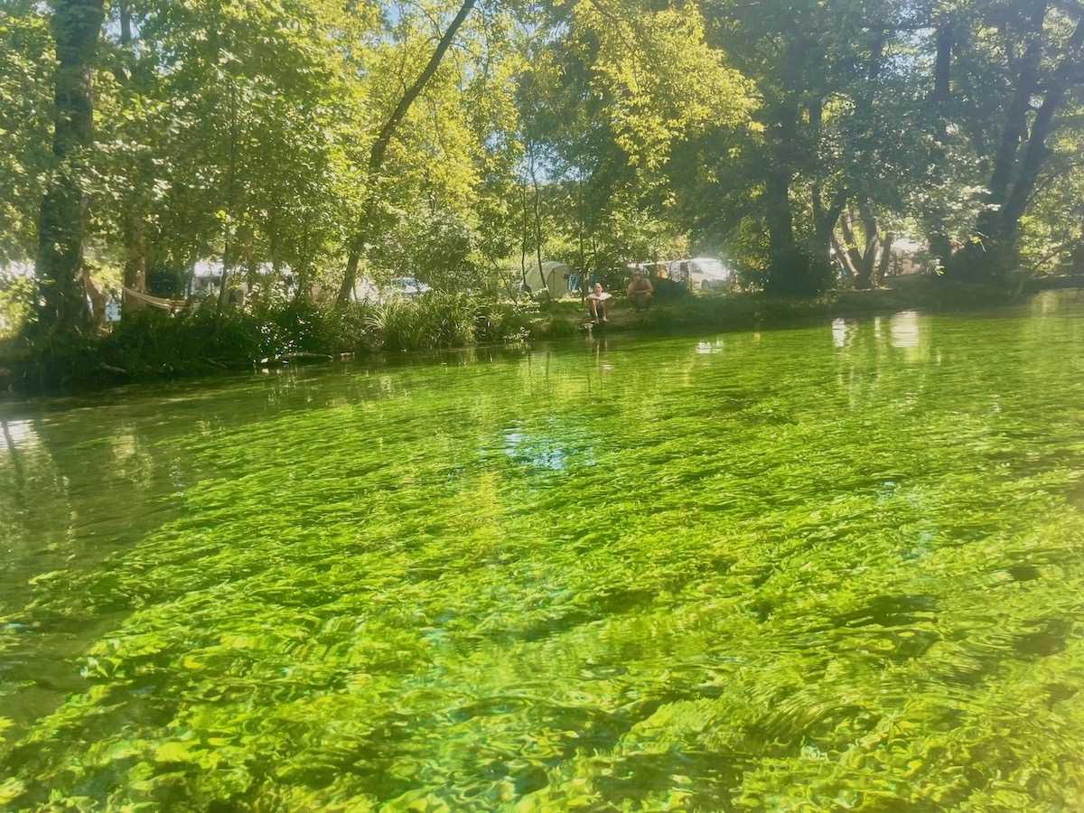 南フランスで絶景カヌー！ エメラルドグリーンの湧水河川は下りはスリル満点
