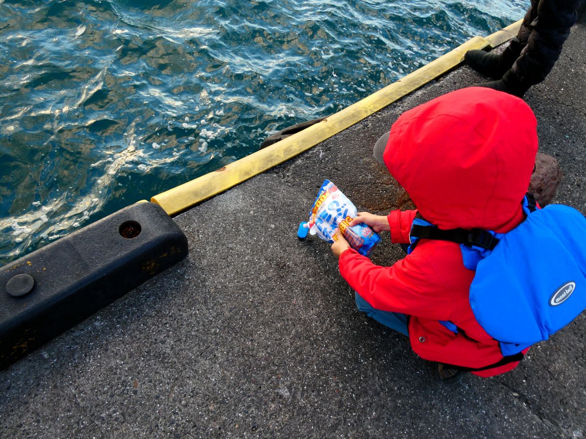 釣りに対して一番熱心な次男