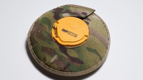 BE-PAL3月号付録「GRIP SWANY ランタン」にぴったりのシェードとケースが完成！ マルチカモ柄がかっこいい～っ