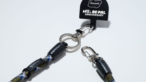 BE-PAL×YOSEMITE STRAP (ビーパル×ヨセミテストラップ) ／ 45周年記念 別注2way Mobile Strap