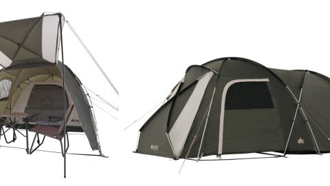 ロゴスから新型パネルシステム搭載の2ルームテントが登場！設営の手軽さと居住性・耐風性が進化