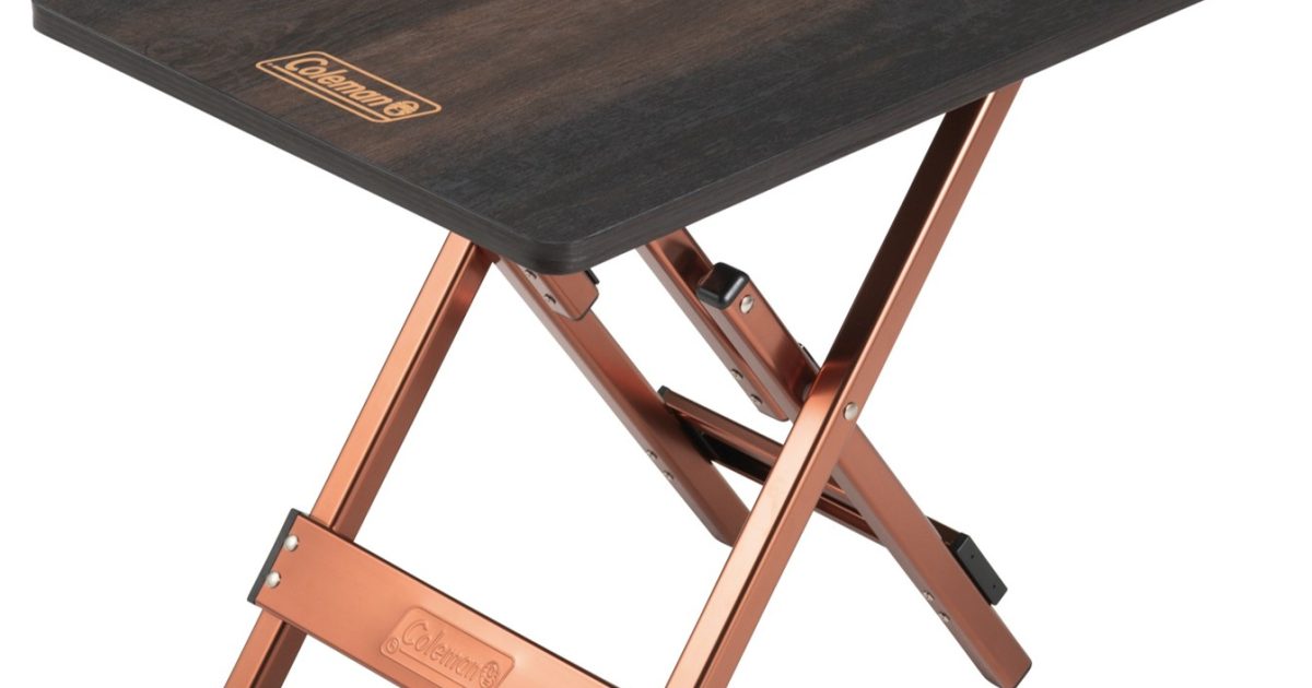 コールマンの超定番アイテム「バタフライテーブル」が進化！サイズ