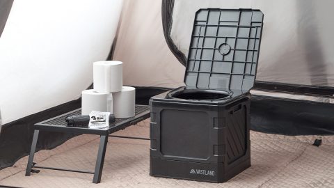 VASTLAND発、キャンプでも重宝する1台5役の「折りたたみ式簡易トイレ」で災害に備えよう！