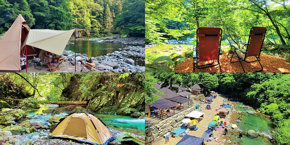 【全国】川沿いの人気キャンプ場おすすめ30選！最高に気持ちいい川キャンを満喫しよう