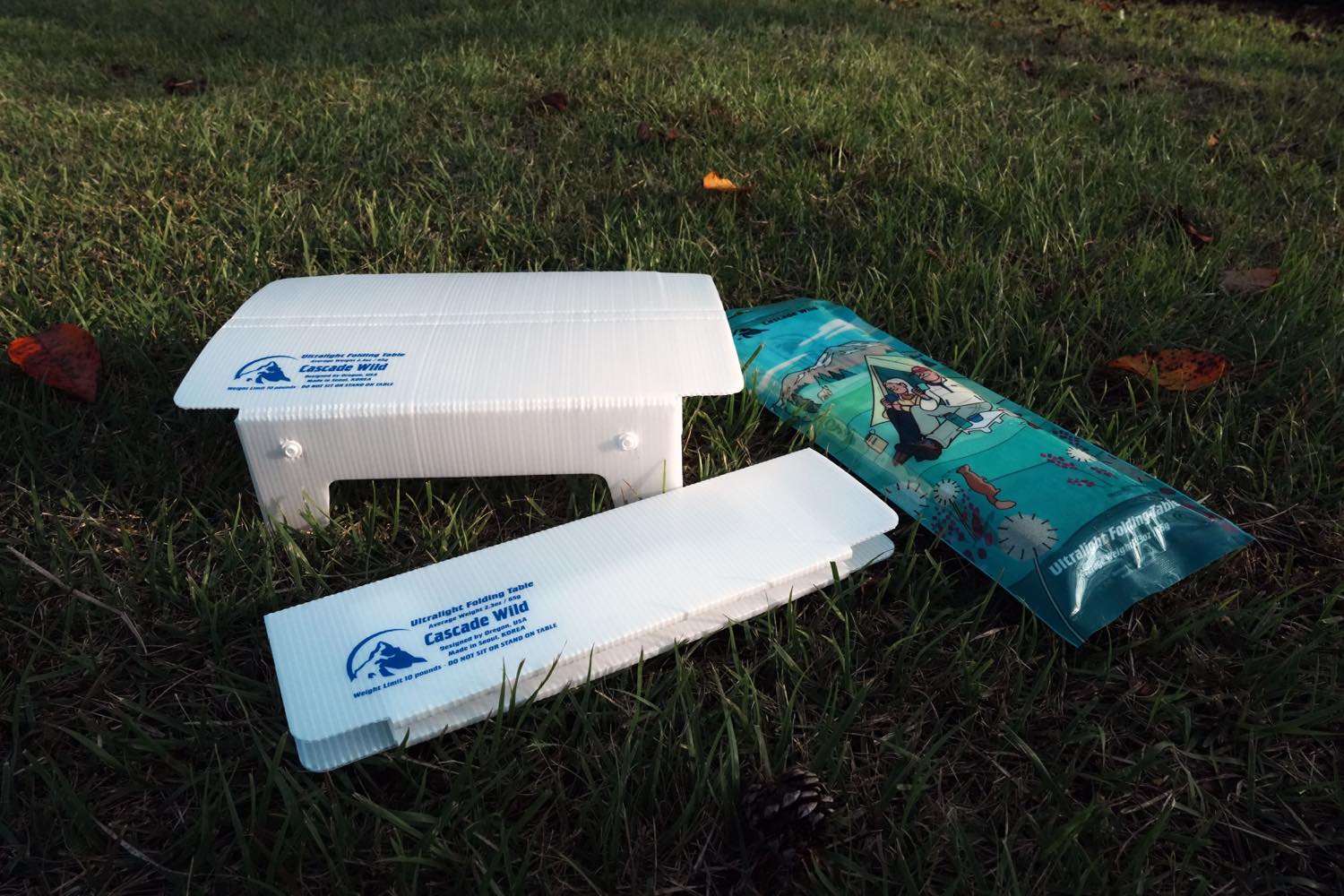 Cascade Wild（カスケードワイルド）／ウルトラライトテーブル