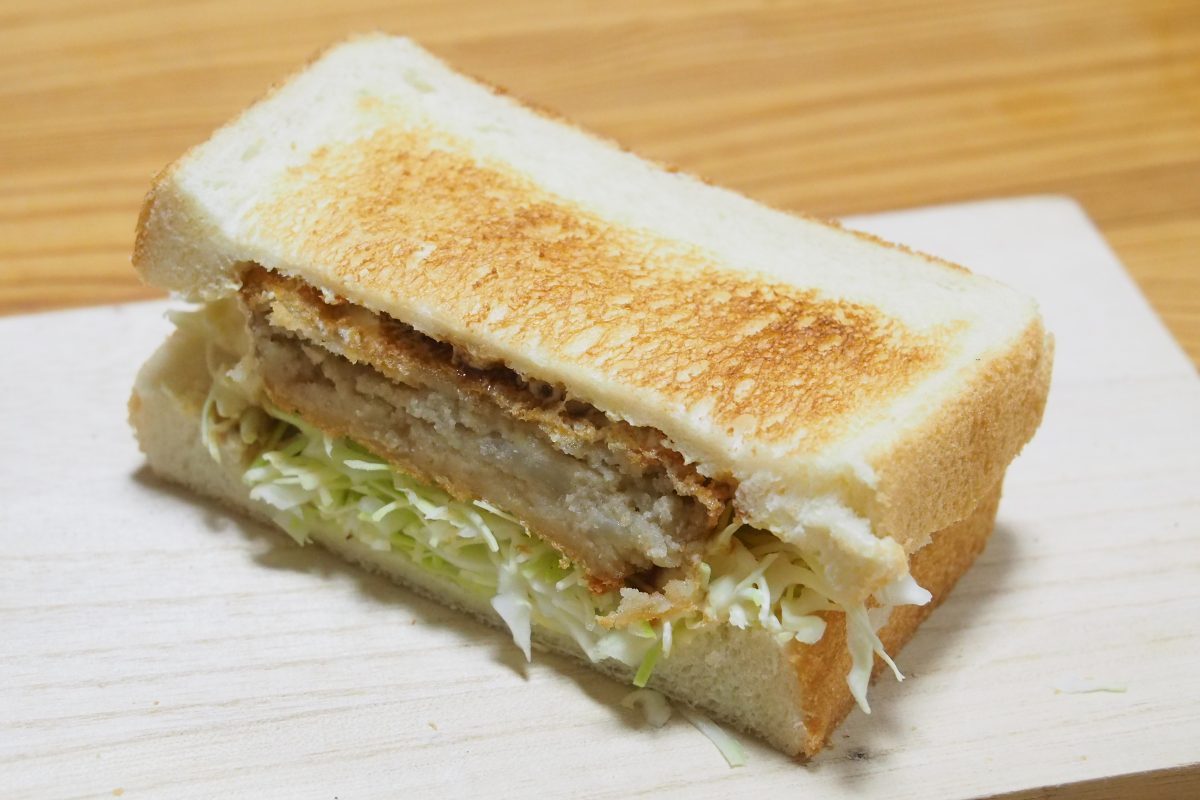 コロッケホットサンド