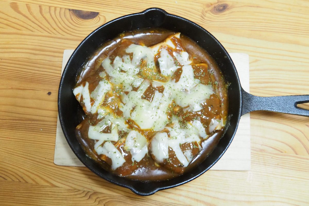 カレーパングラタン