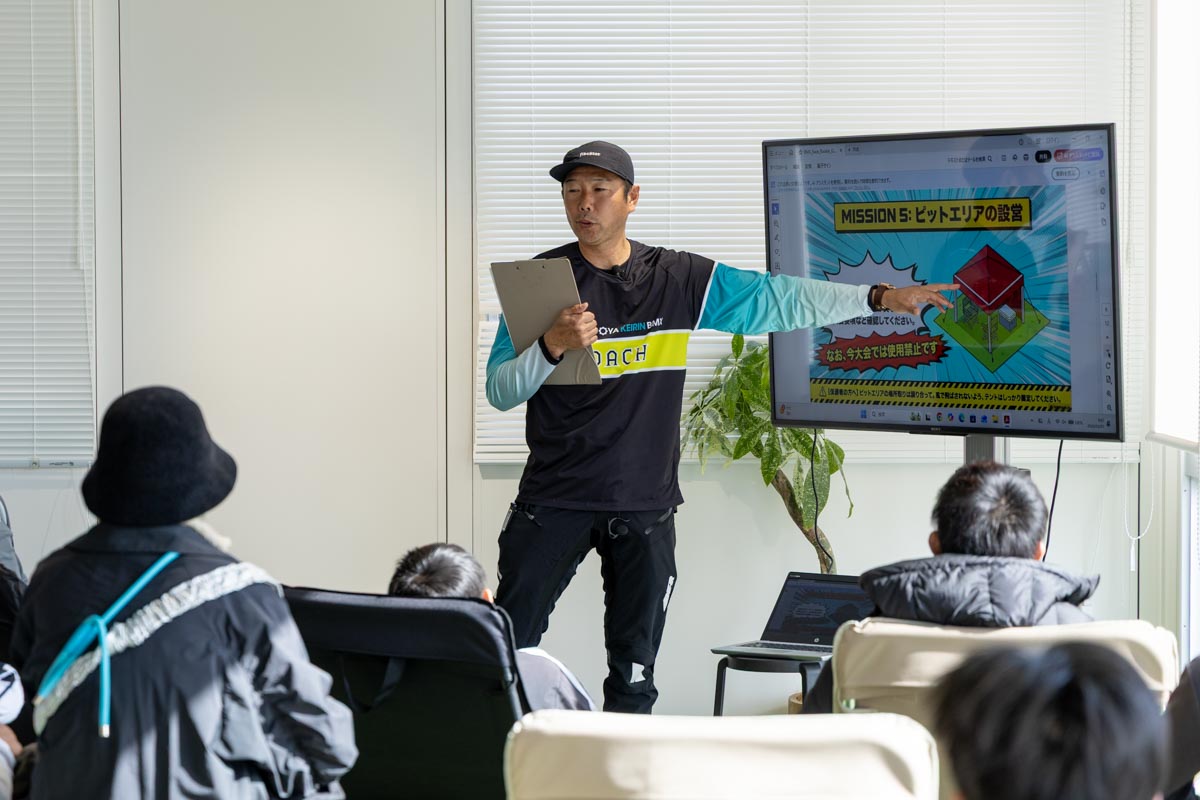 専属コーチによるレクチャー