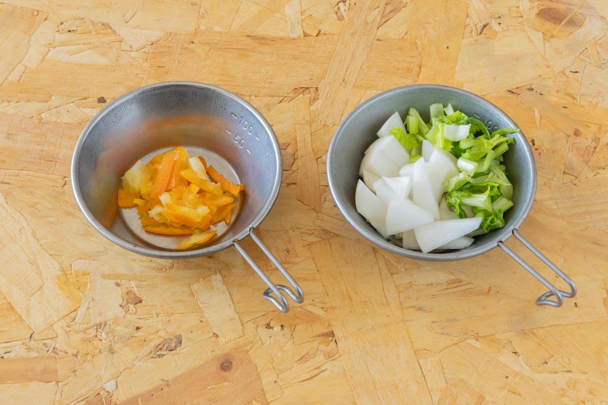 金柑とかぶの切り方