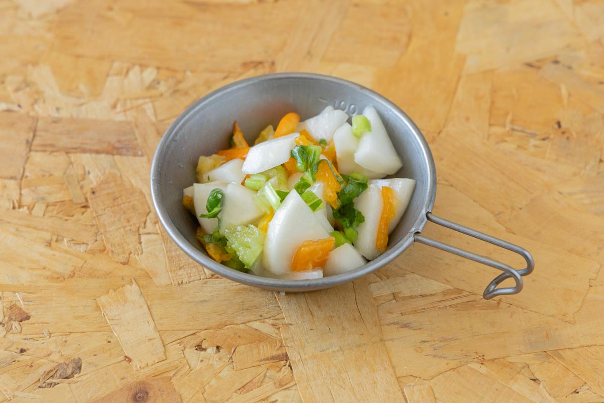 かぶと金柑のラぺ