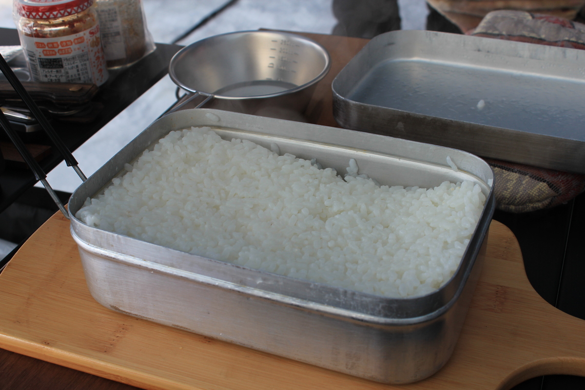 災害時にもおすすめ！ 100均の固形燃料で1.5合の自動炊飯に挑戦